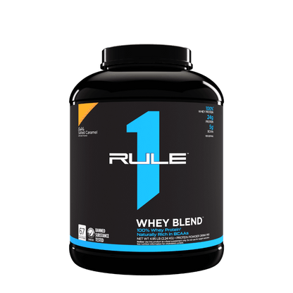 R1 Whey Blend (10) & R1 Whey Blend Rule 1 Whey blend protein 5lb* Salted Caramel