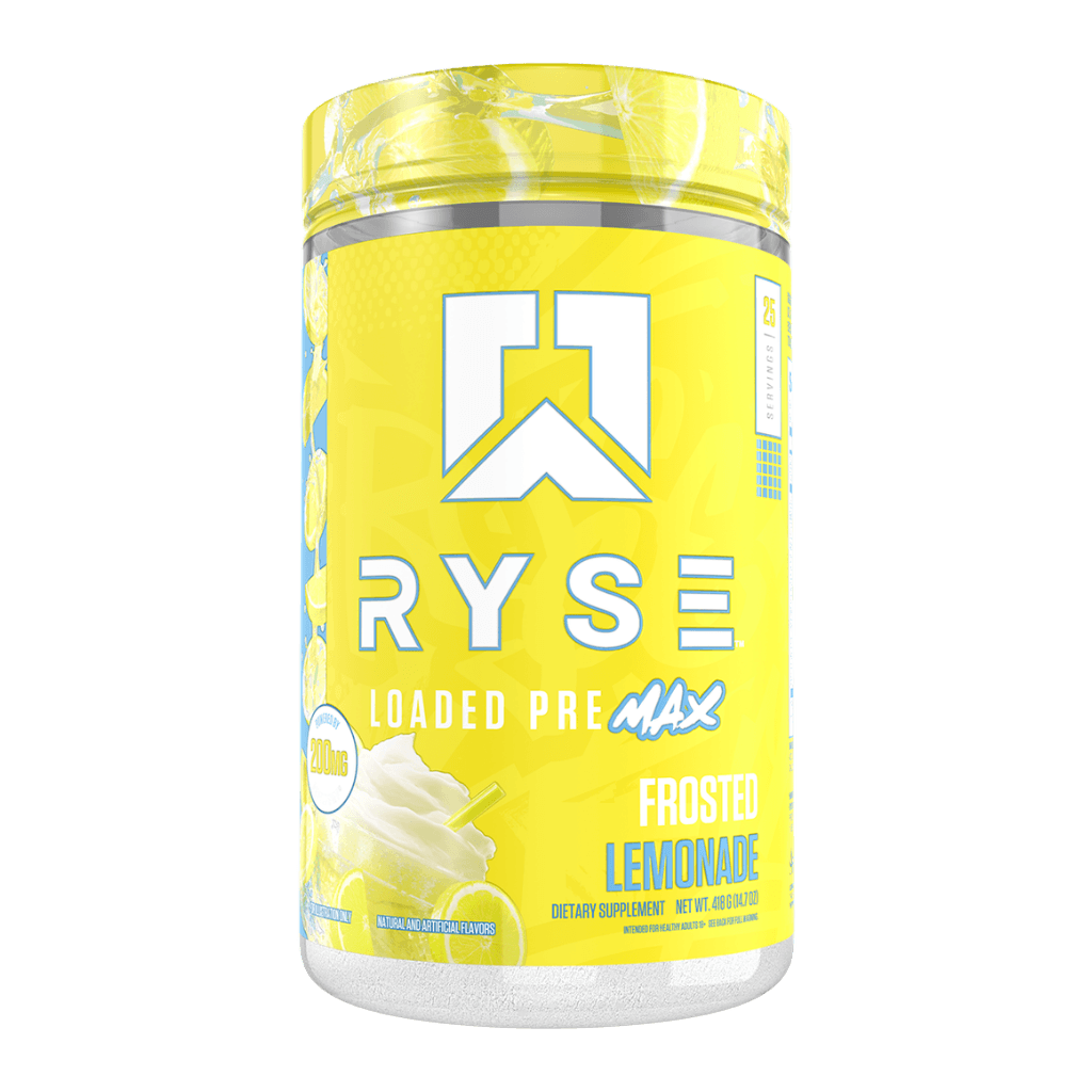 Loaded Pre Max Ryse Supplements High stim pre workout