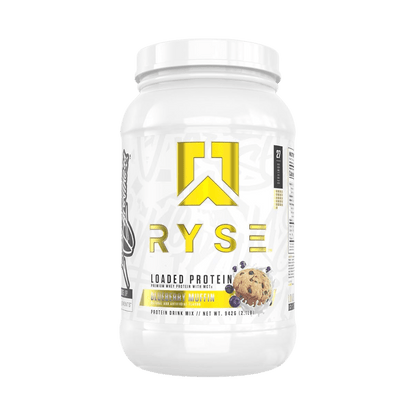 Loaded Protein Ryse Supplements Whey protein isolate 27 Serves Blueberry Muffin
