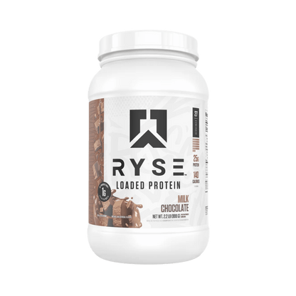 Loaded Protein Ryse Supplements Whey protein isolate 27 Serves Milk Chocolate