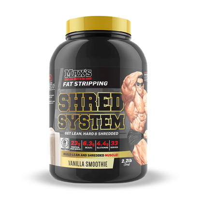 Shred System (1) & Shred System Max's Weight loss protein powder 900g Vanilla Smoothie