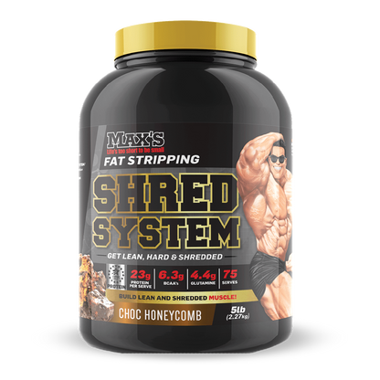 Shred System (2) & Shred System Max's Weight loss protein powder 5lb Chocolate Brownie