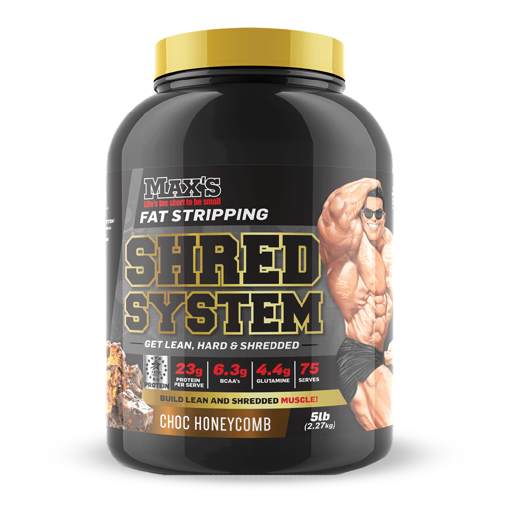 Shred System (2) & Shred System Max's Weight loss protein powder 5lb Chocolate Brownie
