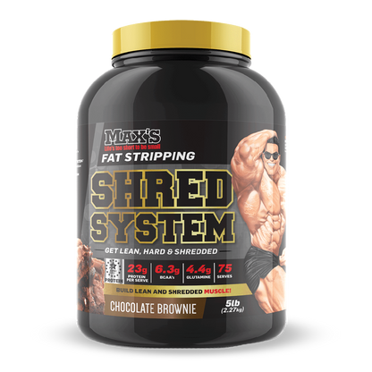 Shred System (3) & Shred System Max's Weight loss protein powder 5lb Chocolate Honeycomb