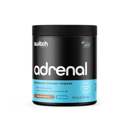Adrenal Switch Switch Nutrition Sleep supplements 30 Serves Chocolate