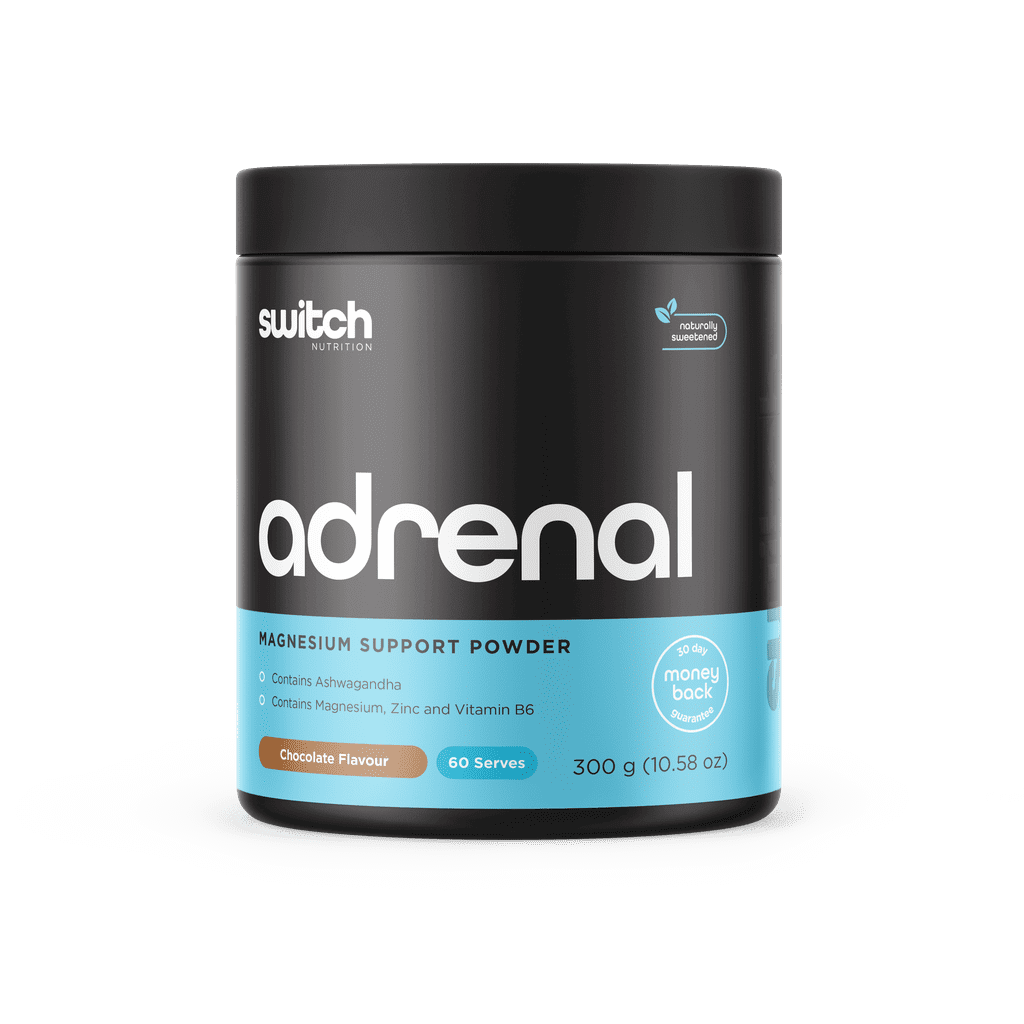 Adrenal Switch Switch Nutrition Sleep supplements 60 Serves Chocolate