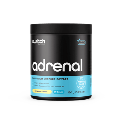 Adrenal Switch Switch Nutrition Sleep supplements 30 Serves Lemonade
