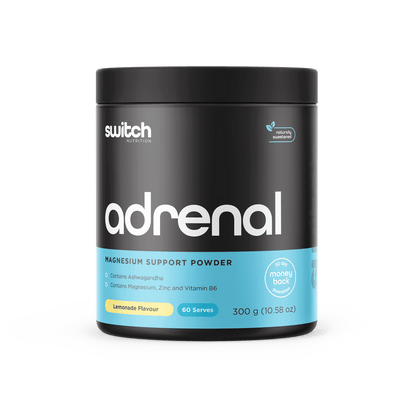 Adrenal Switch Switch Nutrition Sleep supplements 60 Serves Lemonade