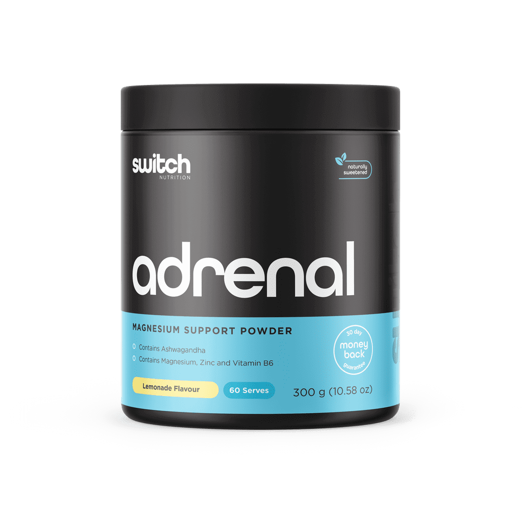 Adrenal Switch Switch Nutrition Sleep supplements 60 Serves Lemonade