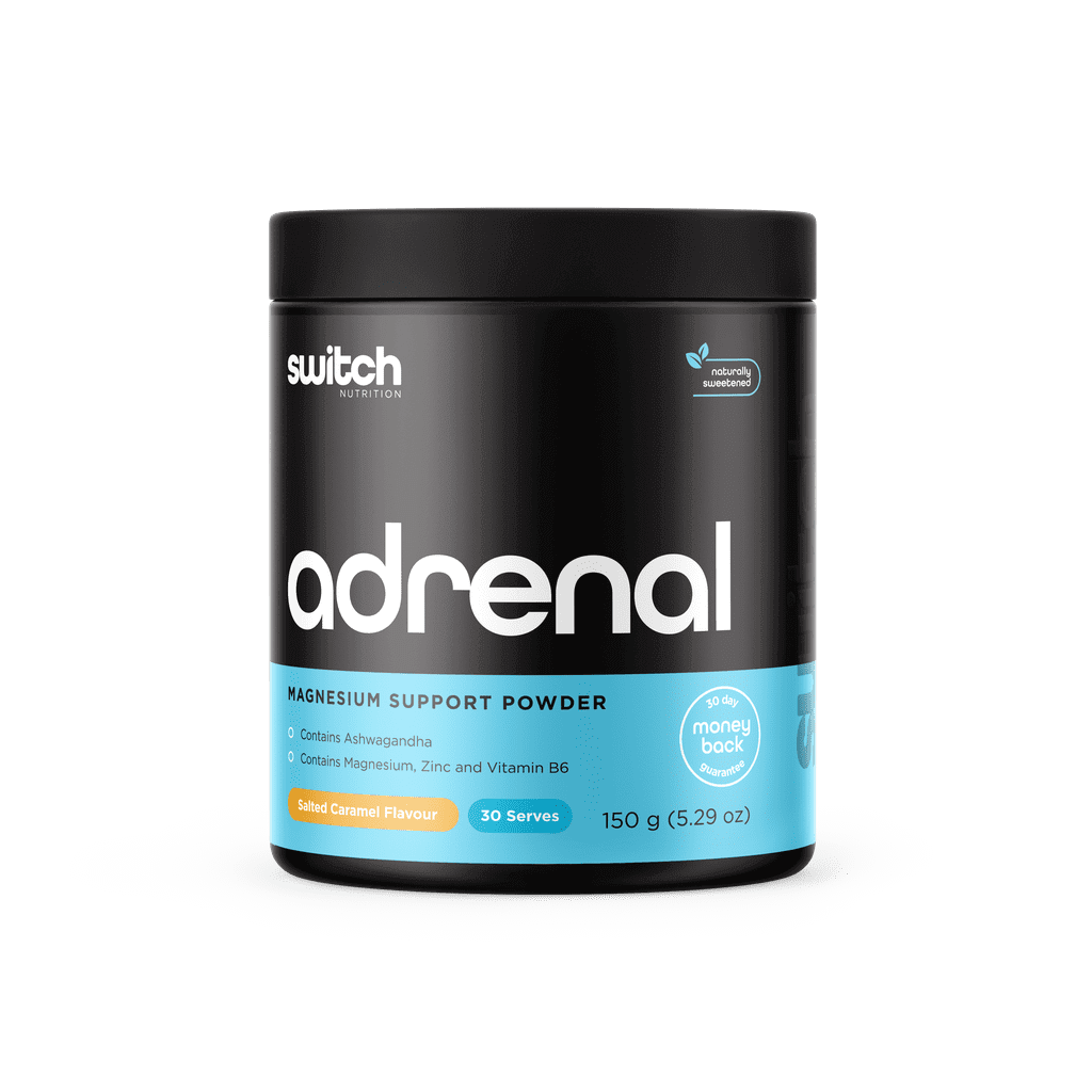 Adrenal Switch Switch Nutrition Sleep supplements 30 Serves Salted Caramel