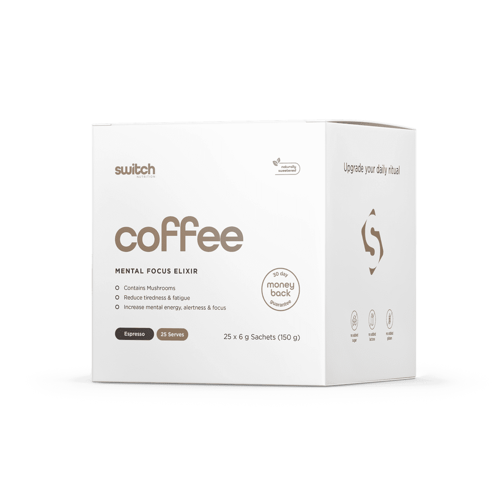 Coffee Switch & Coffee Switch Switch Nutrition Functional foods 25 Serves Naked Espresso