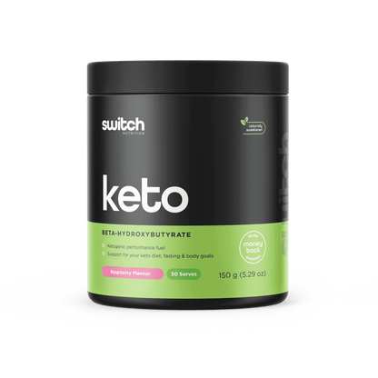 Keto Switch Switch Nutrition Keto supplements 30 Serves Raspberry