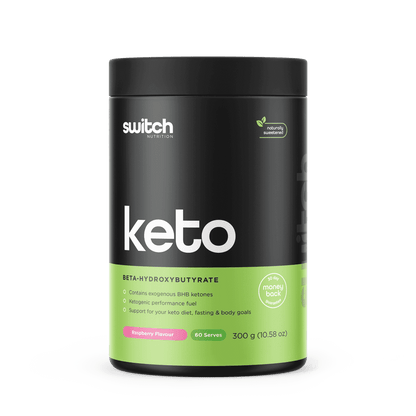 Keto Switch Switch Nutrition Keto supplements 60 Serves Raspberry