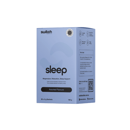 Sleep Sachet Box Switch Nutrition Sleep supplements Box of 20 Assorted