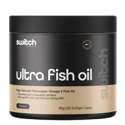 Ultra Fish Oil Switch Nutrition Omega 3 supplements