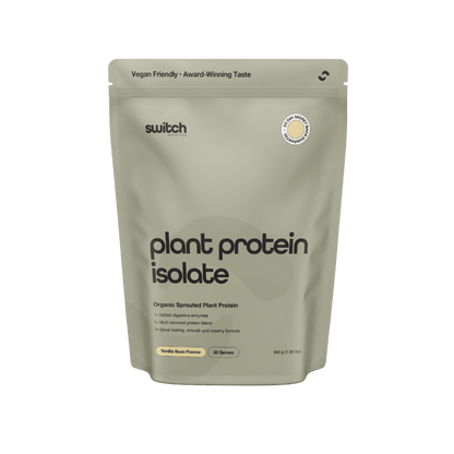 Protein Switch & Protein Switch Switch Nutrition Vegan protein powder 30 Serves Vanilla Bean
