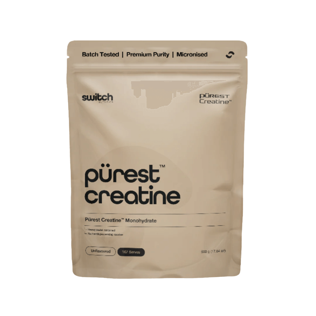 Purest Creatine Switch Nutrition Creatine monohydrate supplements 167 Serves