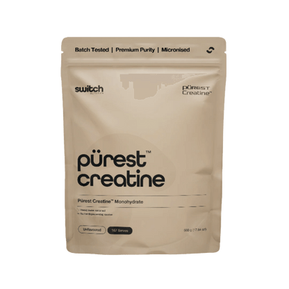 Purest Creatine Switch Nutrition Creatine monohydrate supplements 167 Serves