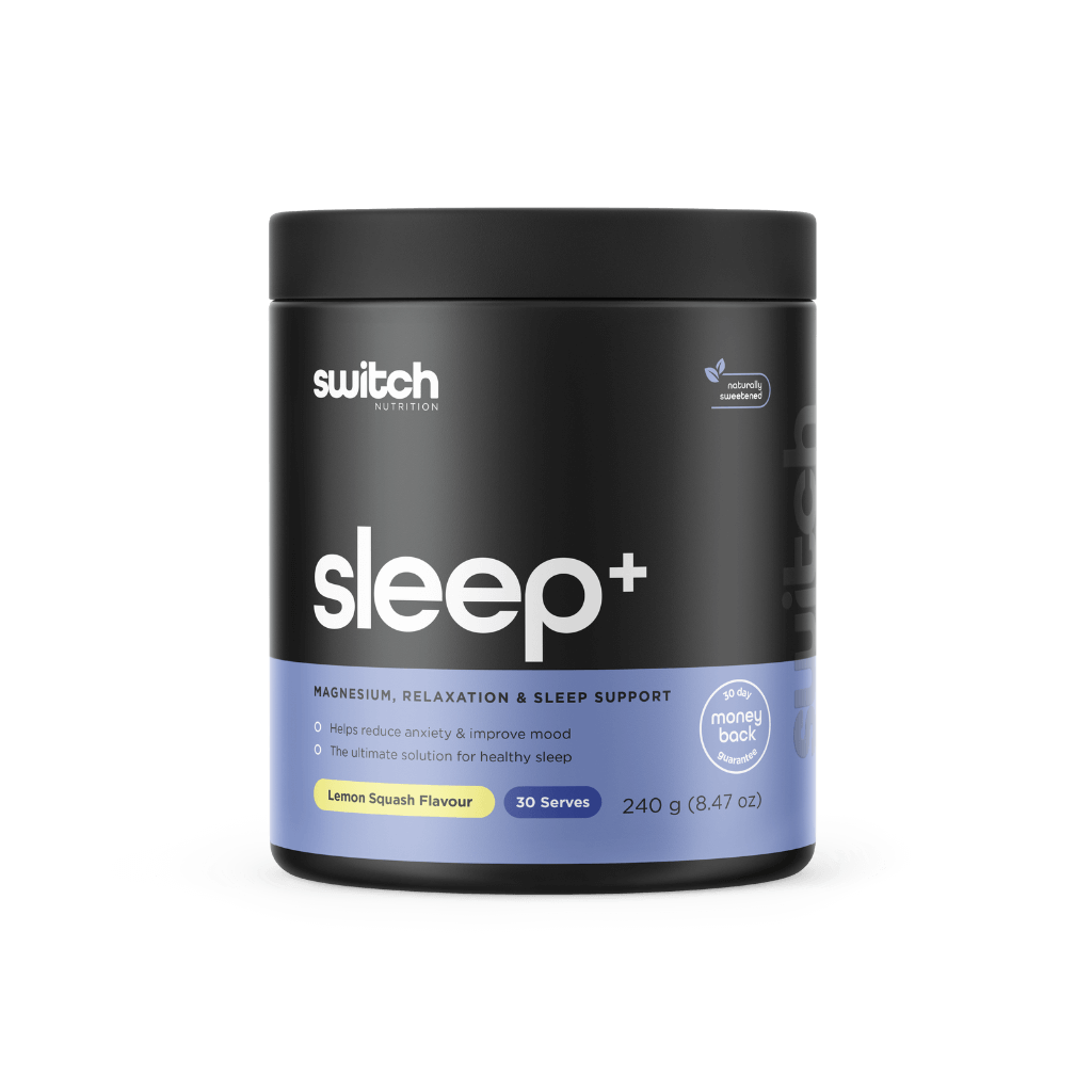 Sleep+ & Sleep+ Switch Nutrition Sleep supplements 30 Serves Lemon Squash