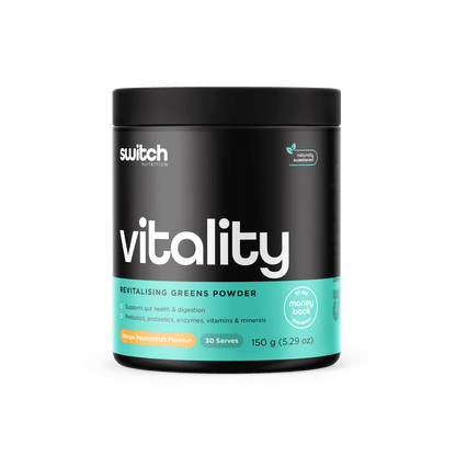 Vitality Switch Switch Nutrition Greens supplements 30 Serves Mango Passionfruit