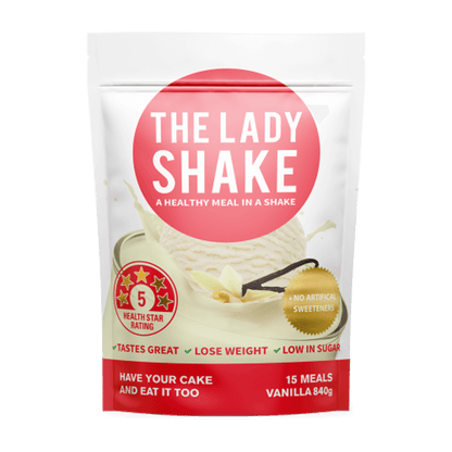 The Lady Shake (1) & The Lady Shake The Man Shake Meal replacements shakes 840g Vanilla