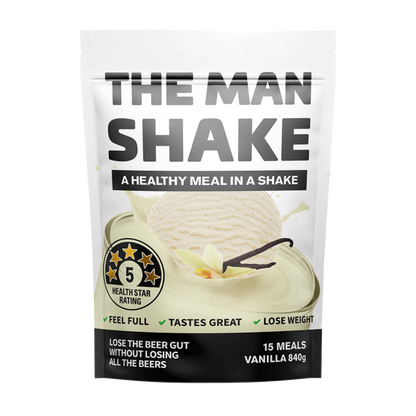 The Man Shake (5) & The Man Shake The Man Shake Meal replacements shakes 840g Vanilla