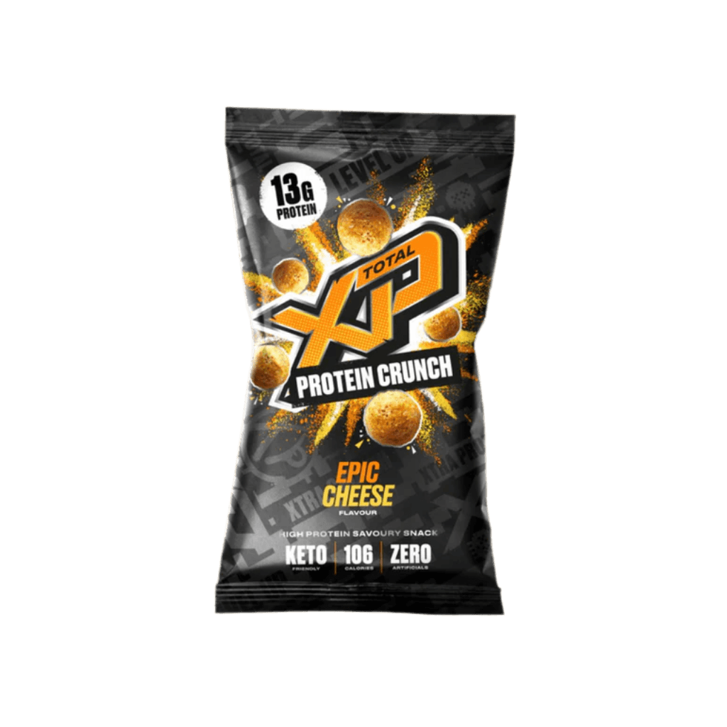 Protein Crunch & Protein Crunch Total XP Functional foods Box of 12 Epic Cheese