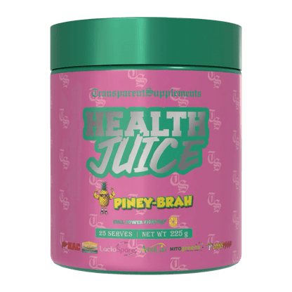 Health Juice (1) & Health Juice Transparent Supplements Greens supplements 25 Serves Piney-Brah