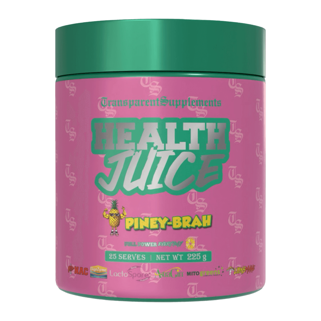 Health Juice (1) & Health Juice Transparent Supplements Greens supplements 25 Serves Piney-Brah