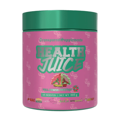 Health Juice & Health Juice Transparent Supplements Greens supplements 25 Serves Strawberry Kiwi