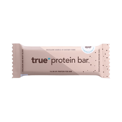 Protein Bar & Protein Bar True Protein bars Box of 12 Cookies and Cream