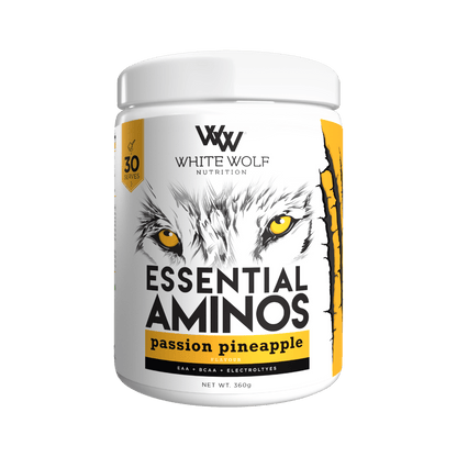 Vegan Essential Aminos White Wolf White wolf essential aminos 30 Serves Passion Pineapple