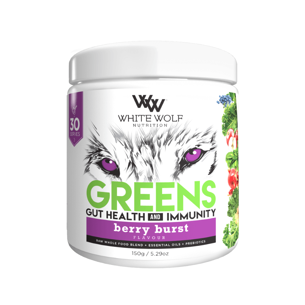 Super Greens White Wolf Greens supplements 30 Serves Berry Burst