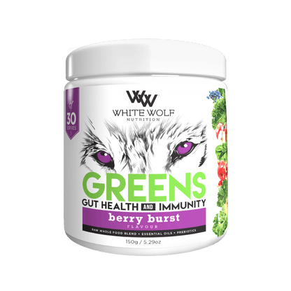 Super Greens White Wolf Greens supplements 30 Serves Berry Burst