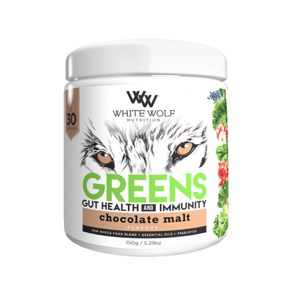 Super Greens White Wolf Greens supplements 30 Serves Chocolate Malt