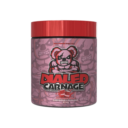 Dialed Carnage The X Athletics High stim pre workout