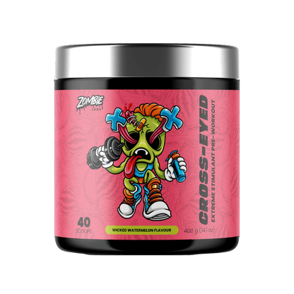 Cross-Eyed Zombie Labs Medium stimulant pre workout powder
