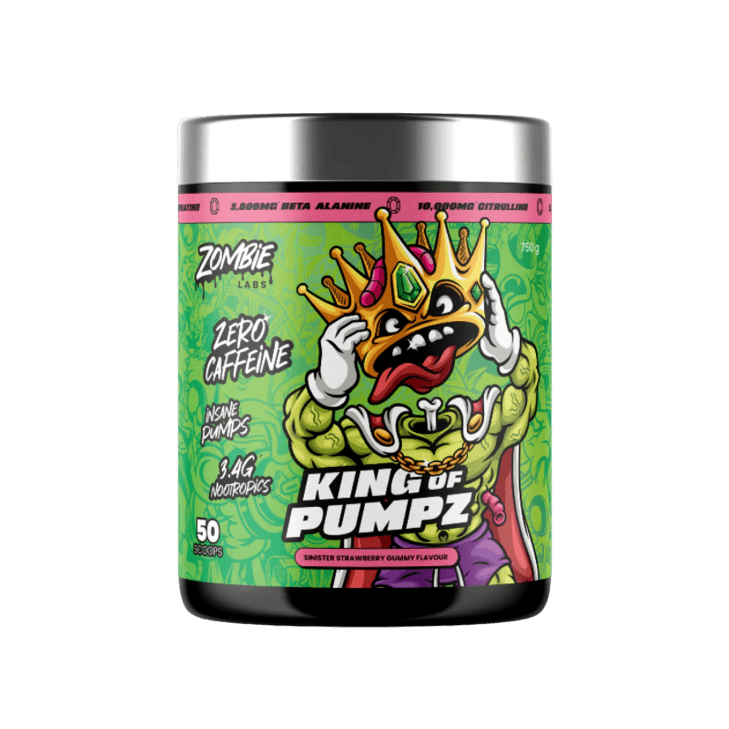 King of Pumpz Zombie Labs Caffeine free pre workout