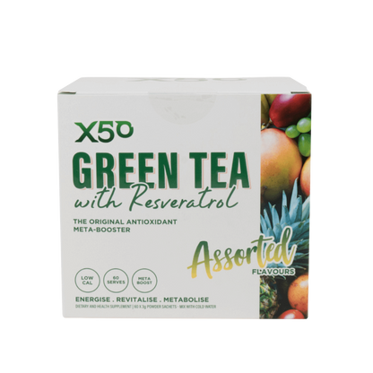Green Tea X50 (26) & Green Tea X50 Green Tea X50 Green tea supplements 60 Serves Assorted