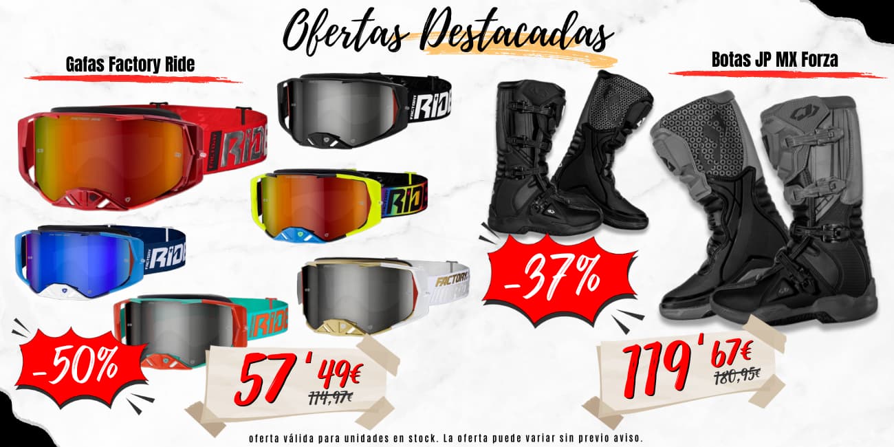 Ofertas destacadas en gafas Factory Ride