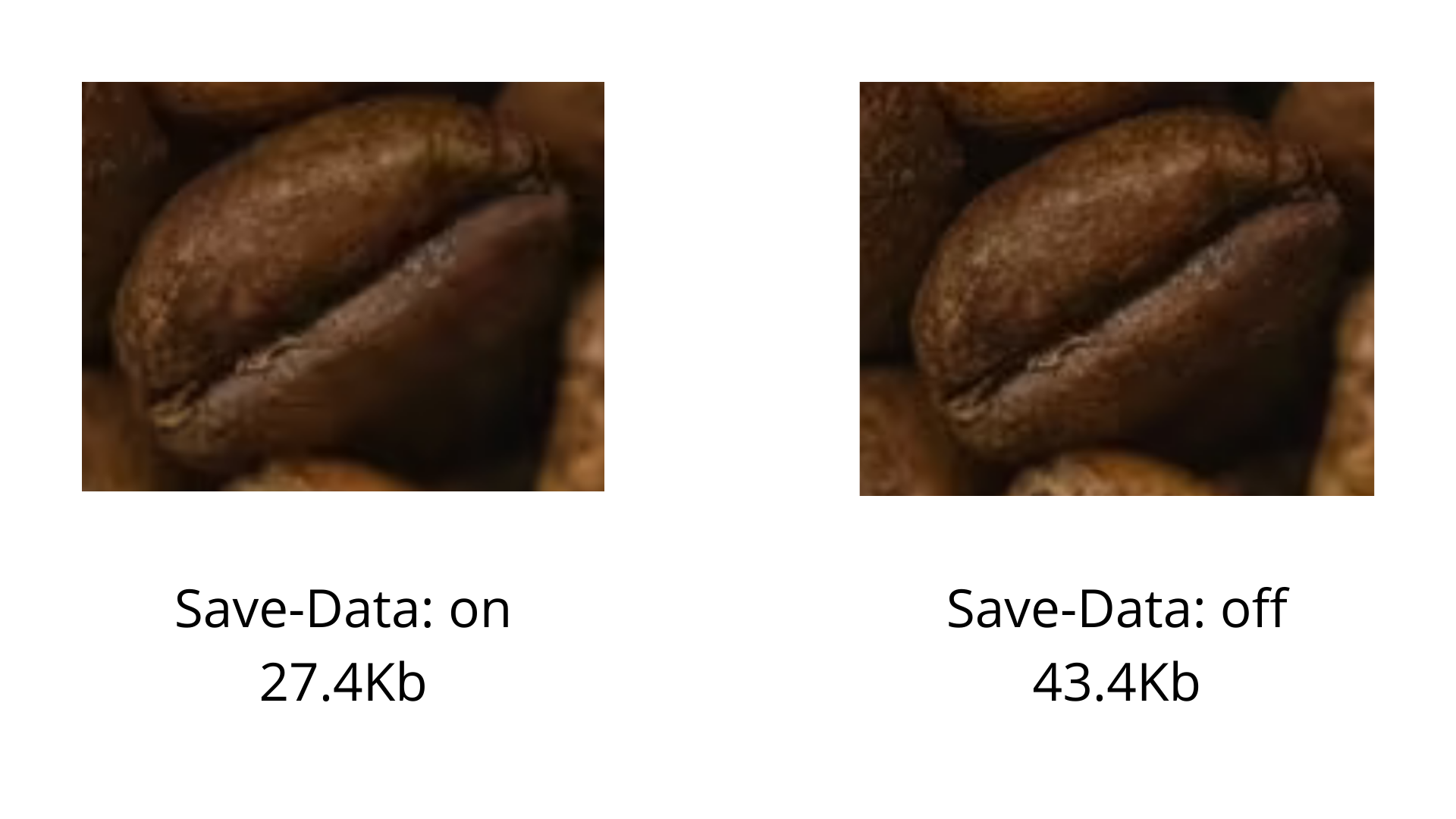 Compare images with and without save data