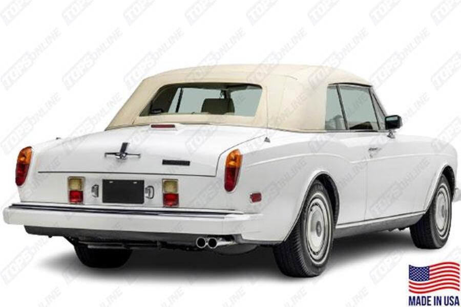 Corniche Vi Rear View 1993 through 1995 Rolls Royce Corniche IV & Corniche S - Convertible ...