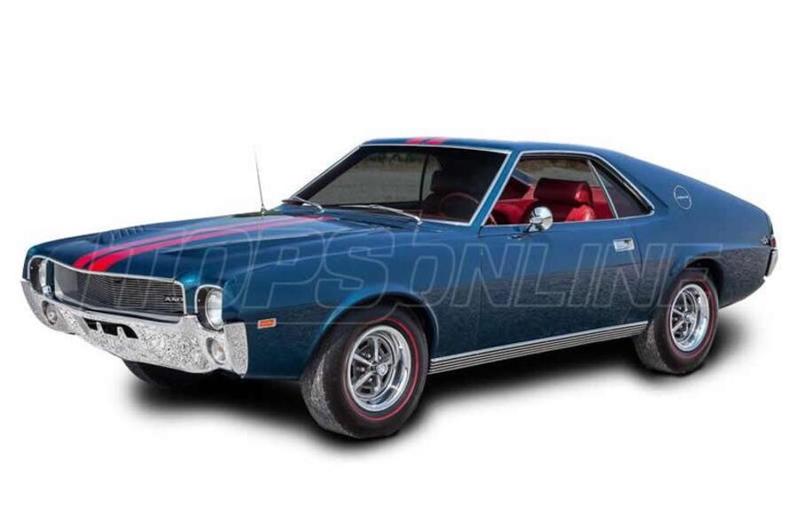 1968 thru 1970 AMC AMX 2-Door Hardtop