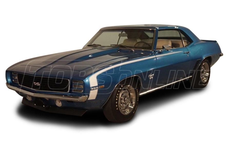 1968 and 1969 Chevrolet Camaro Hardtop