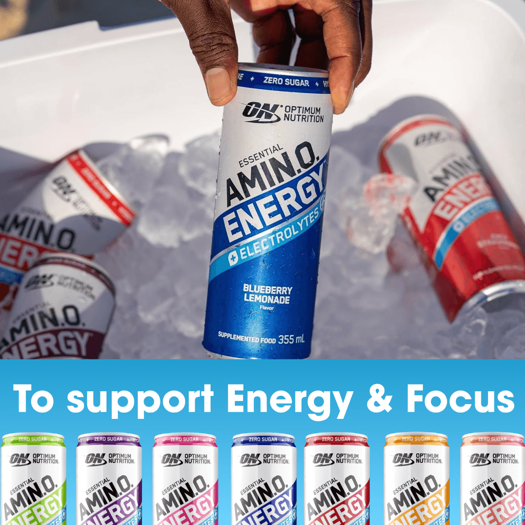 Amino Energy + Electrolyte Sparkling Can