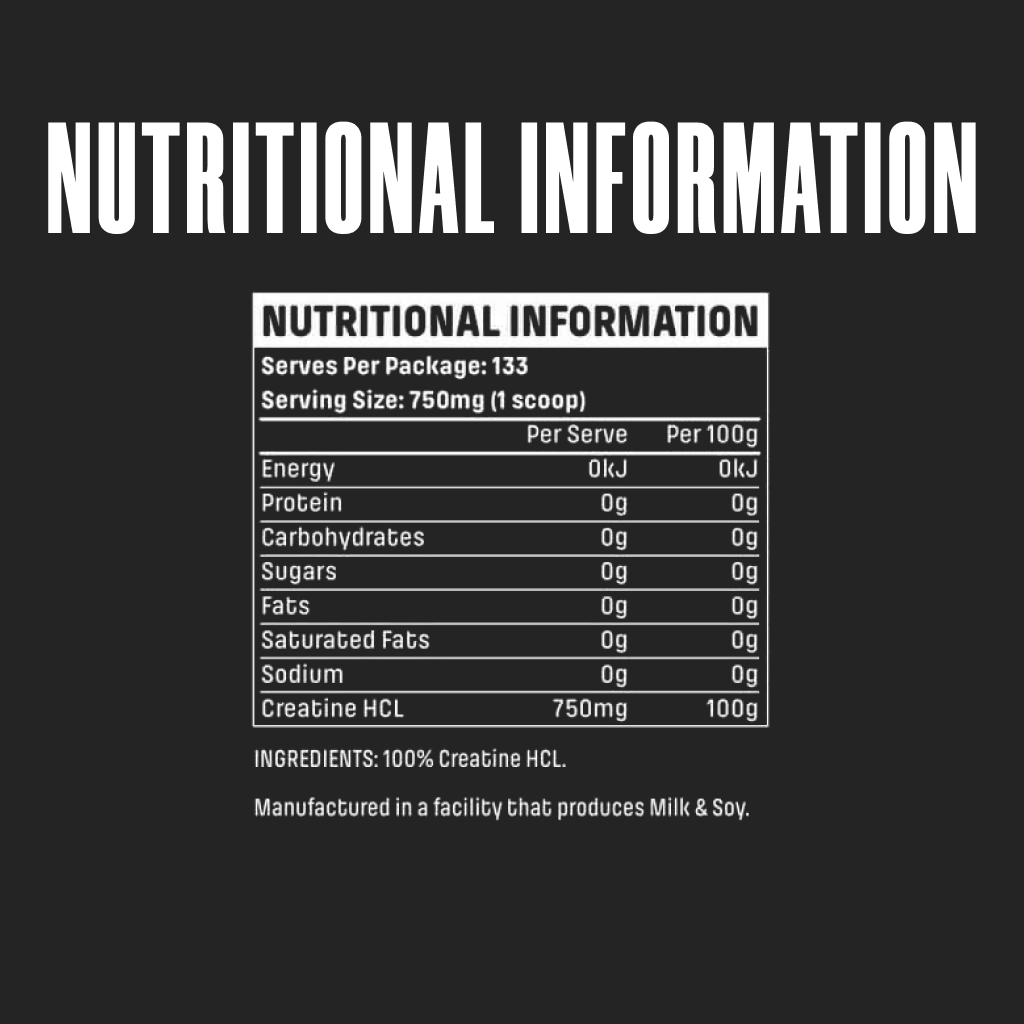 Creatine HCL 2.0