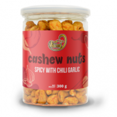 Roasted Cashew Nuts With Chili Garlic Exporters, Wholesaler & Manufacturer | Globaltradeplaza.com