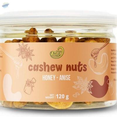 Flavoured Nuts - Honey Cashew Nuts- 300G/jar Exporters, Wholesaler & Manufacturer | Globaltradeplaza.com