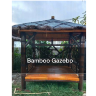 Bamboo Gazebo And Tiki Bar Exporters, Wholesaler & Manufacturer | Globaltradeplaza.com