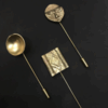 Brass Antique Dhokra Lapel Pins Exporters, Wholesaler & Manufacturer | Globaltradeplaza.com